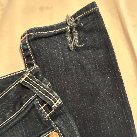 True Religion Dark Wash Boot cut Jeans - Picture 3 of 9